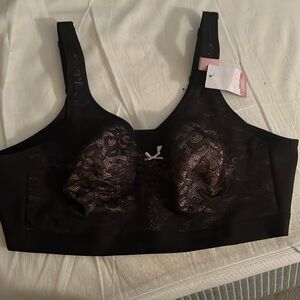 New black lacy bra-size 44D